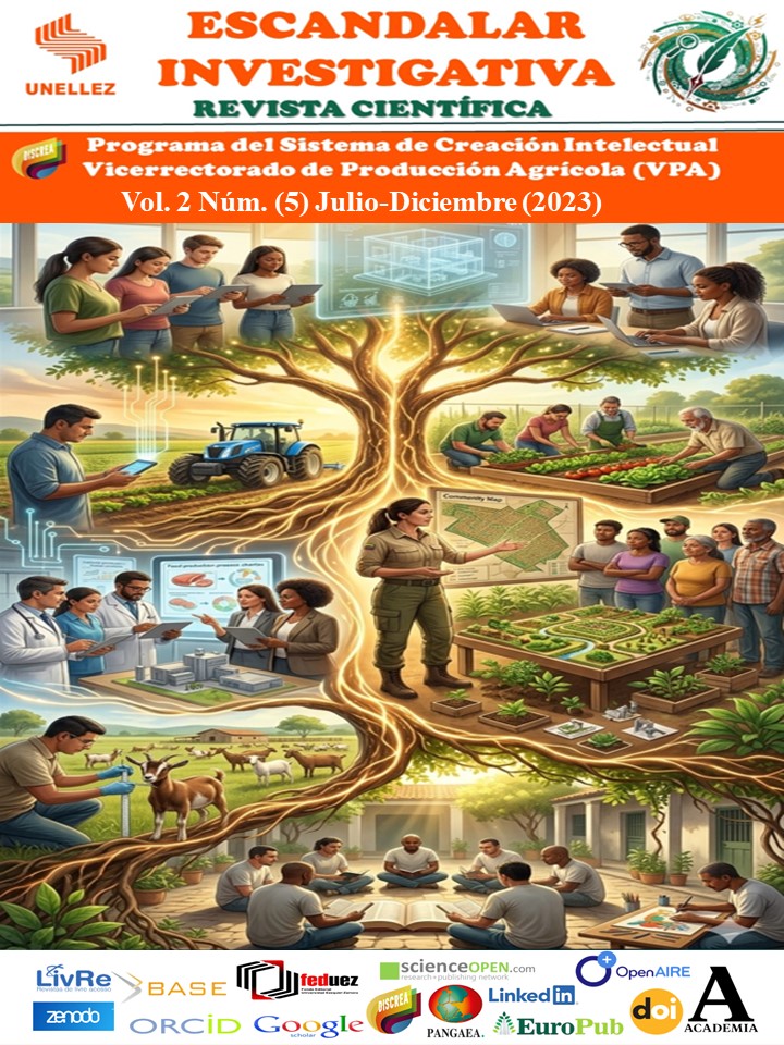					Ver Vol. 2 Núm. (5) Julio-Diciembre (2023): Revista Escandalar Investigativa
				